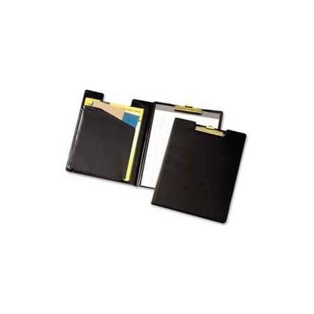 Cardinal Brands Cardinal Sealed Vinyl Clip Folder with Pad, Legal-Size, 9-1/2" x 15-1/4", Black 253610